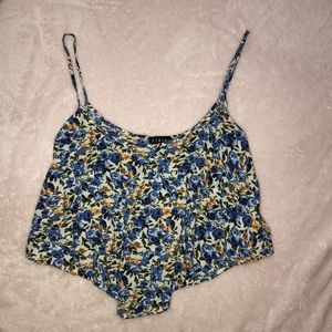Floral tank top